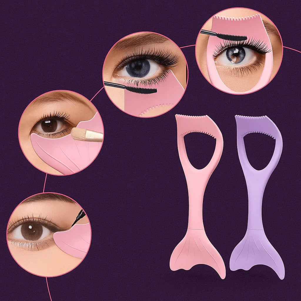 Kit Delineador de Silicone de Sereia Beleza Dedicada