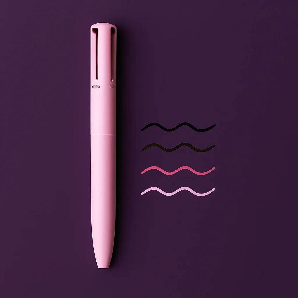 Touch Up Pen® - A Caneta de Maquiagem 4 em 1 que Simplifica sua Vida - Rosa Beleza Dedicada