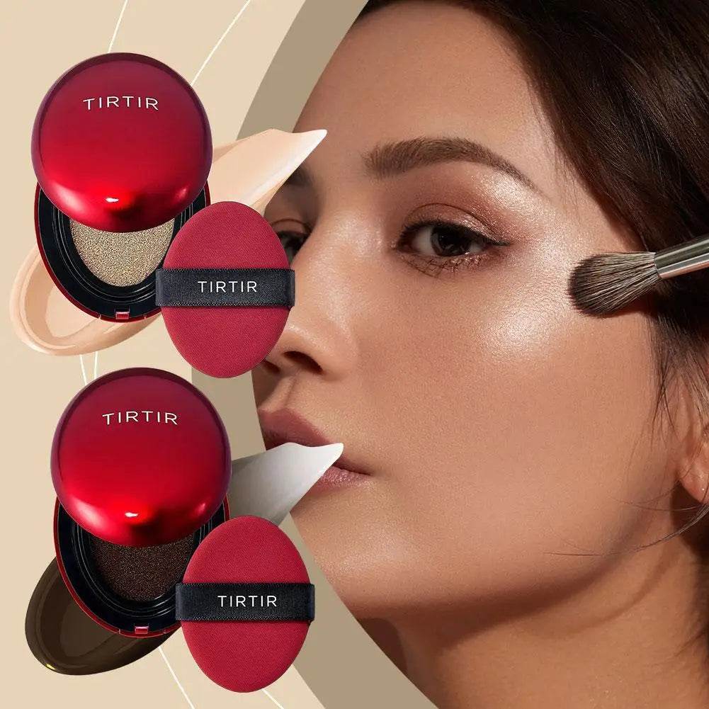 BASE TIRTIR Red Cushion – Cobertura Impecável e Brilho Natural em Segundos Beleza Dedicada