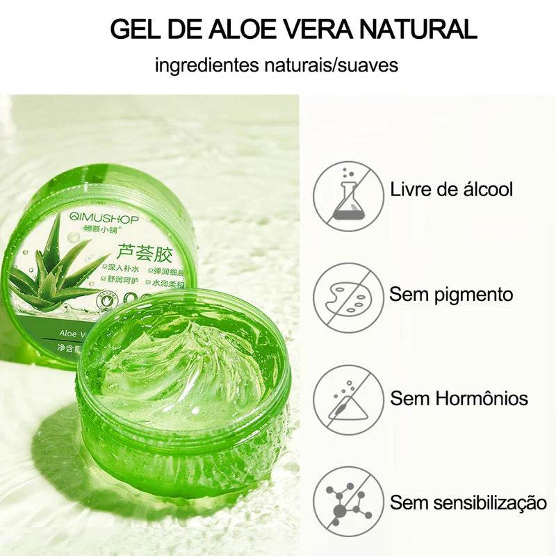 Gel Calmante e Hidratante - Aloe Dedicada + Brinde Beleza Dedicada