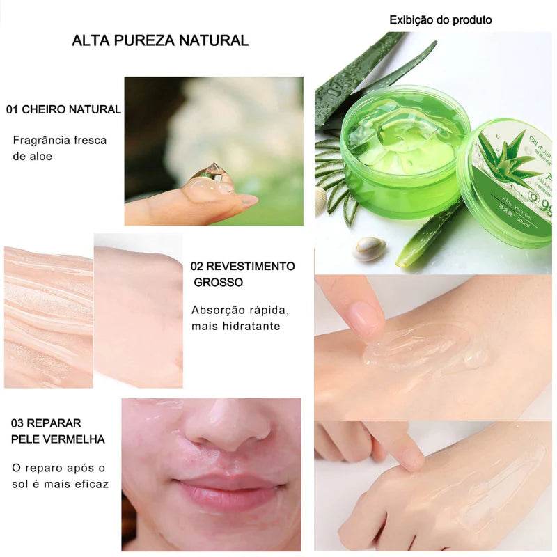 Gel Calmante e Hidratante - Aloe Dedicada + Brinde Beleza Dedicada