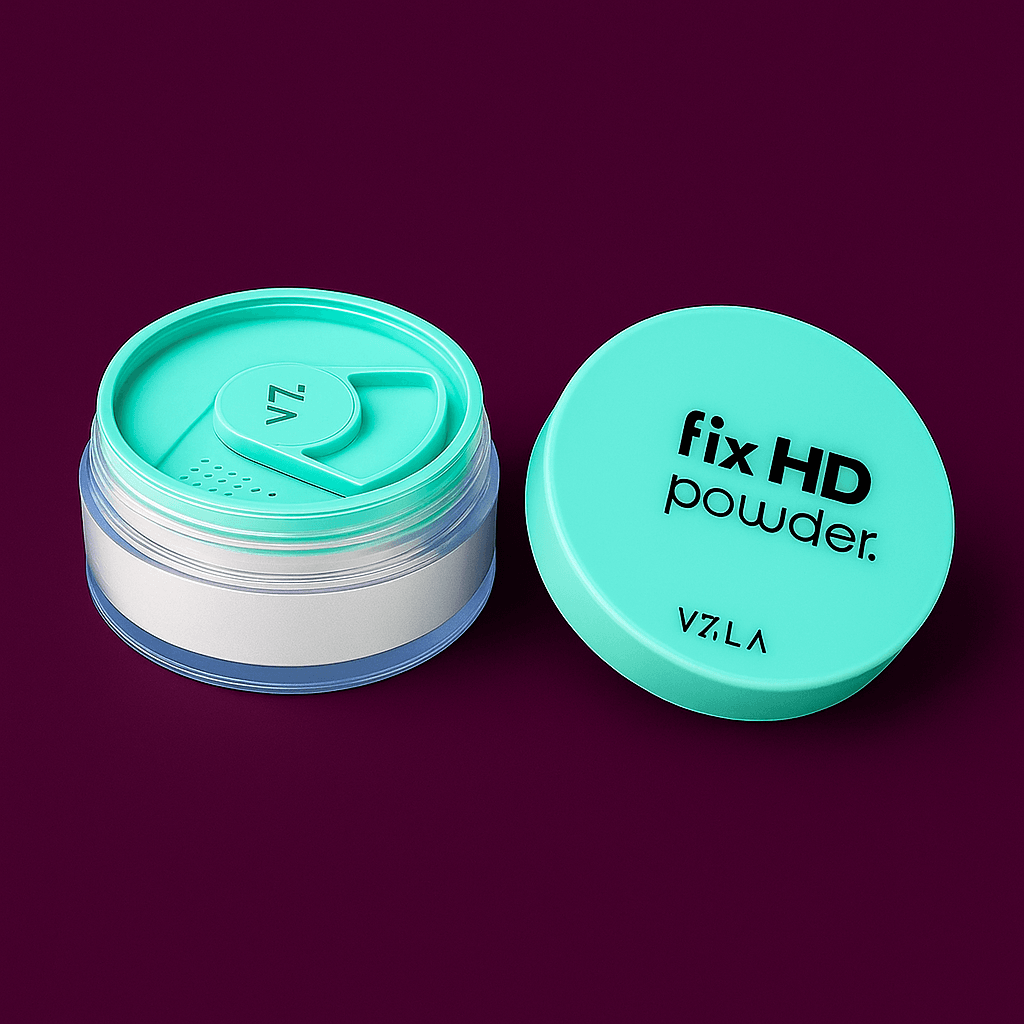 Pó Vizzela Fix HD Efeito Matte Beleza Dedicada