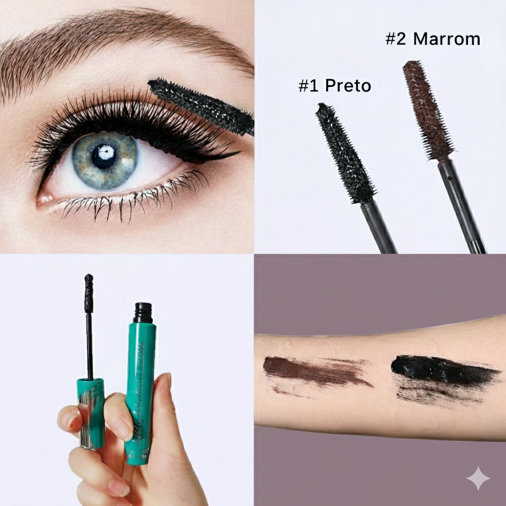 Máscara de Extensão de Cílios Liquid Lash Beleza Dedicada