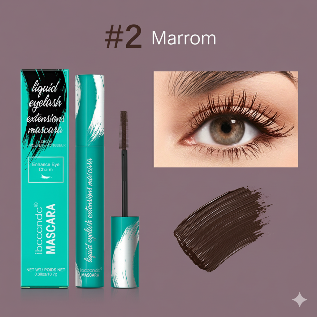 Máscara de Extensão de Cílios Liquid Lash Beleza Dedicada