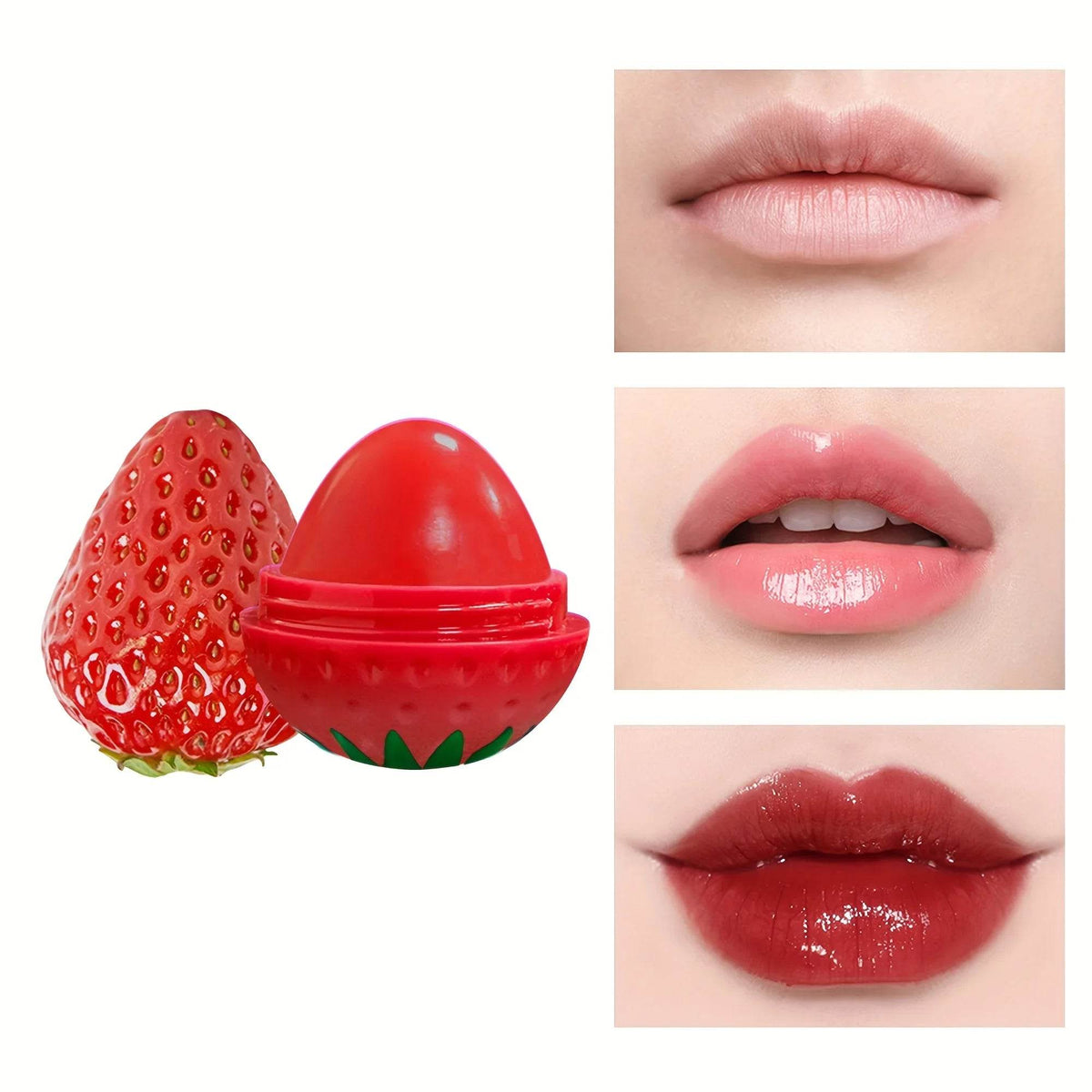 Lip Balm Morango do Amor Beleza Dedicada