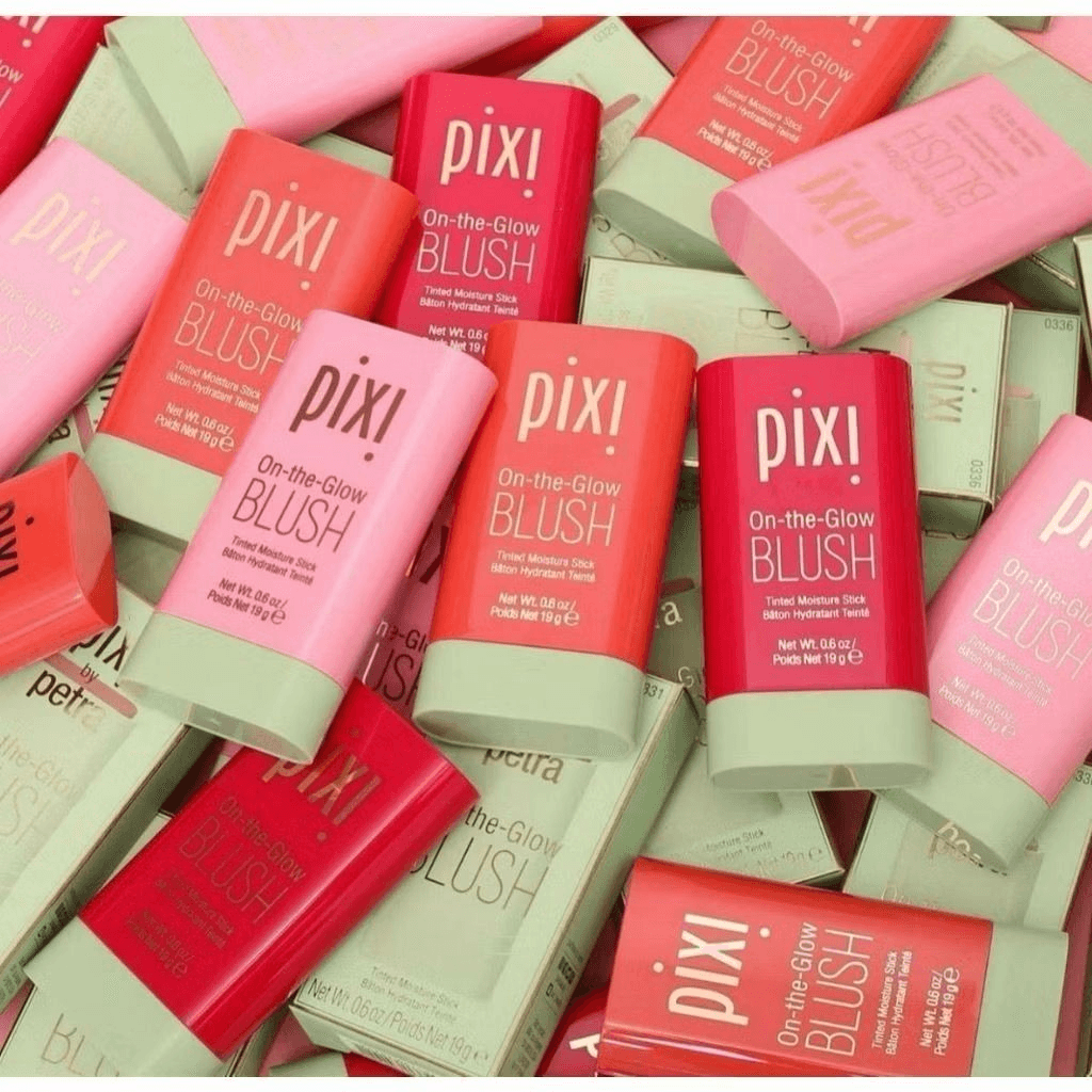 Pixi On-the-Glow Blush Contour Stick Lábios E Bochechas 