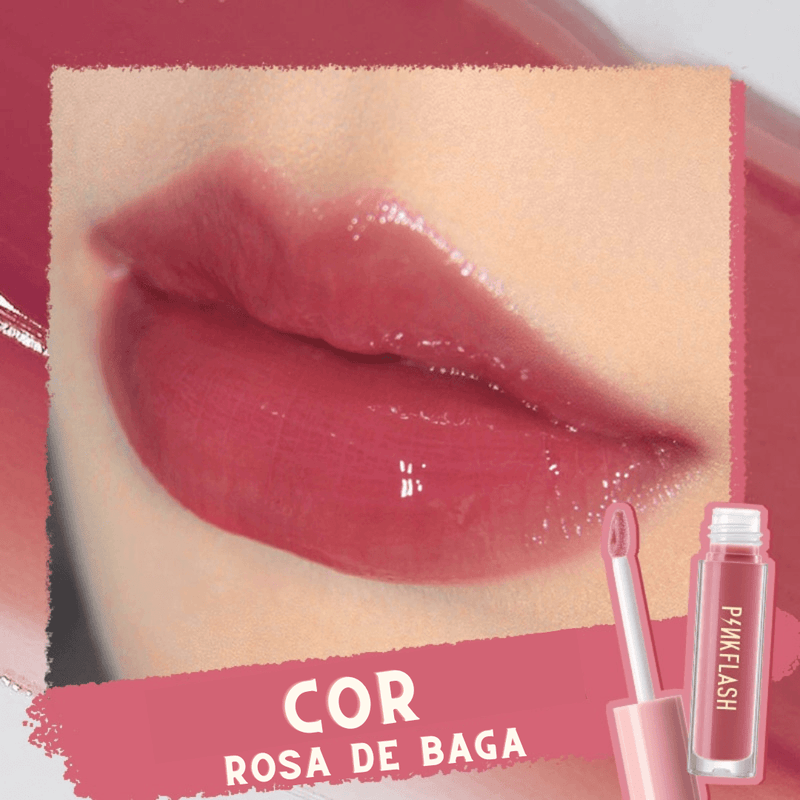 Gloss PinkFlash IMPORTADO - BelezaDedicada